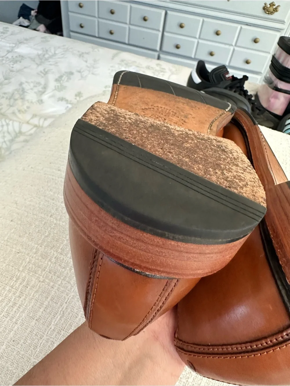 J. Crew Brown Leather Derby Shoes